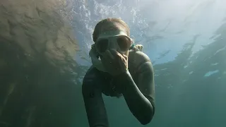 Finally back in the water freediving for the first time in 6 months