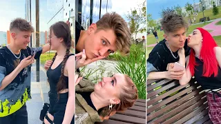 TikTok Couple Goals Compilation - Best Videos Flirting with Russian Girls In Public Of Alex Miracle