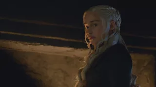 Game of Thrones 7x06 - Daenerys and Tyrion talk about heroes