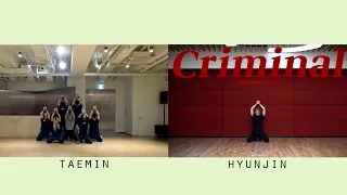 Taemin & Hyunjin "Criminal" Dance Practice