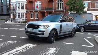 LOUD Arab Range Rover Vogue Supercharged revs & lovely sound 1080p