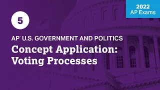 2022 Live Review 5 | AP U.S. Government | Concept Application: Voting Processes