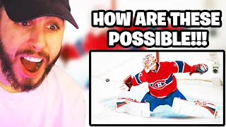 HOW DID THEY DO THAT?!?! Best Saves In NHL History Reaction!!!