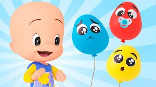 Baby balloons | Cuquin’s Magic Color Cube – Learn the Shapes  | Learn the colors