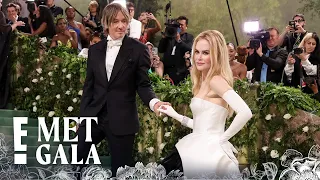 Nicole Kidman & Keith Urban MATCH in Black and White | 2024 Met Gala