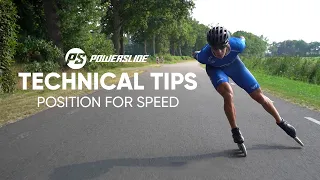 How to set up your position for speed - Powerslide Technical Tips