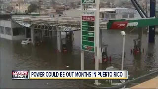 Hurricane Maria causes devastation Puerto Rico