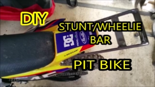 DIY PIT BIKE WHEELIE/STUNT BAR