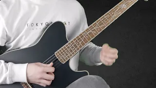 Polyphia - Playing God [ main riff guitar lesson ]