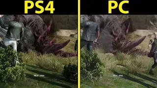 Final Fantasy XV Windows Edition PC Improvements - Hair & Grass Comparison With PS4