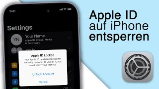 Apple ID aus Sicherheitsgründen gesperrt - Das kannst du tun! [2024]