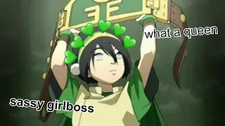 toph beifong being a sassy girlboss for about 3 minutes straight