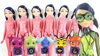 Miraculous Ladybug Magic Heroez Water Reveal Dolls Kwami Surprise Miracle Box Compilation