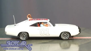 Pioneer Slot Car General Lee White Dealers Special Slotcar P026 DS