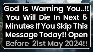 11:11🛑God Says; Warning! You Will Die In Next 5 Minutes If You Skip🙏 Gods Message #jesusmessage #god