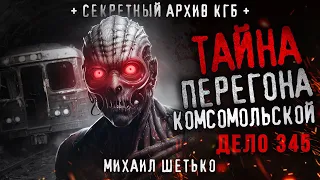 СЕКРЕТНЫЕ АРХИВЫ КГБ. ДЕЛО 345. ПЕРЕГОН "КОМСОМОЛЬСКОЙ"