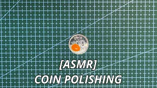 [ASMR] Coin polishing Ep.01 - Korean 100 won coin (동전 폴리싱, 동전 광택)