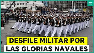 Desfile militar por las Glorias Navales 2024