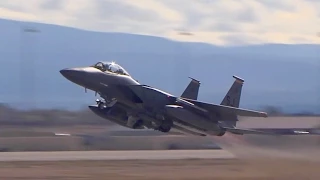 RED FLAG Exercise - Aircraft Takeoffs & Landings @ Nellis Air Force Base