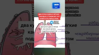 два куска в день и лёгкие.... забудьте о слизи, вот что нужно есть #здоровье #народнаямедицина #зож