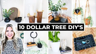 10 HIGH-END Decor IDEAS from DOLLAR TREE 2022...Easiest DIY's EVER!!!