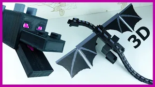 ДРАКОН КРАЯ на 3D принтере. 1 серия. Ender Dragon из Minecraft. Anet ET5X 3D Printer.