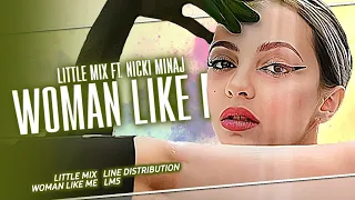 Little Mix ft. Nicki Minaj - Woman Like Me (line distribution update) REQUESTED