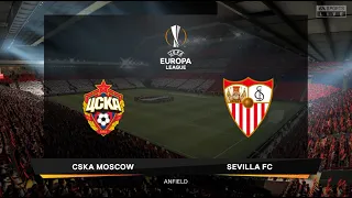 FIFA 21 ЦСКА Москва-Севилья Финал Лиги Европы PS4