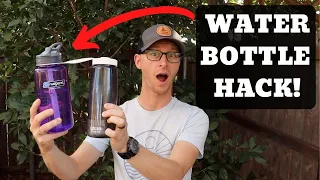 Did You Know Nalgene & Camelbak Water Bottles Could Do THIS?! Best Water Bottle Hack