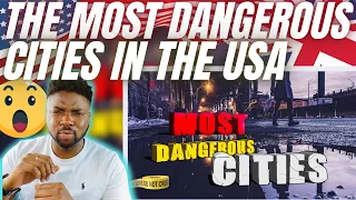 🇬🇧 BRIT Rugby Fan Reacts To The MOST DANGEROUS CITIES IN THE United States!