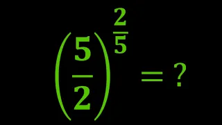 Nice Exponent Math Simplification