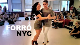 Victinho & Pamela dance workshop demonstration at the Forro New York Weekend (Autumn Edition, 2023)