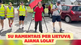 Su ramentais per Lietuvą - Ajana Lolat-Pažarauskienė Raitininkuose, Alytaus rajone