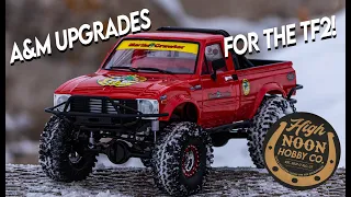 RC4WD TF2 Upgrades from A&M Garage [High Clearance Skid, Shackle Reversal, Anti Wrap & More!]