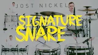 SONOR introduces: The Jost Nickel Signature Snare