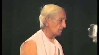 J. Krishnamurti - Bombay (Mumbai) 1985 - Public Q&A 2