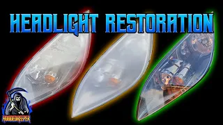 Colt CZT Project **Headlight Restoration**