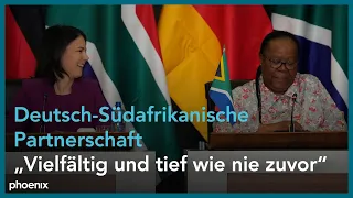 Statement von Annalena Baerbock und Naledi Pandor