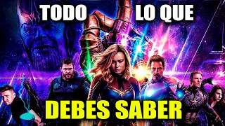 TODO LO QUE DEBES SABER antes de ver AVENGERS ENDGAME | WOW QUE PASA