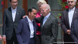 Presiden Jokowi Hadiri KTT G7, Elmau, 27 Juni 2022