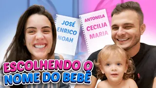 ESCOLHENDO O NOME DO NOSSO BEBÊ!!!  | VICTORIA OLIVEIRA