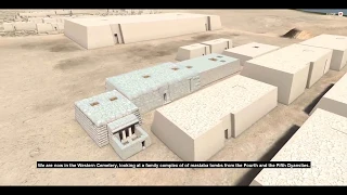 DIGITAL GIZA: Giza 3D - Tour of Family Tomb Complex G 2100
