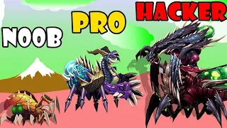 NOOB vs PRO vs HACKER - Insect Evolution Part 730 | Gameplay Satisfying Games (Android,iOS)