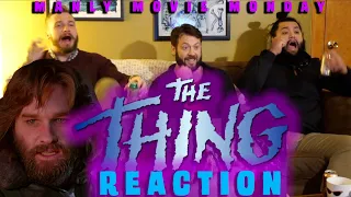 The Boys FREAK OUT Watching THE THING for the 1ST TIME!! // Manly Movie Mondays