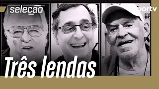 SELEÇÃO SPORTV PRESTA HOMENAGENS A WASHINGTON RODRIGUES, ANTERO GRECO E SILVIO LUIZ | sportv