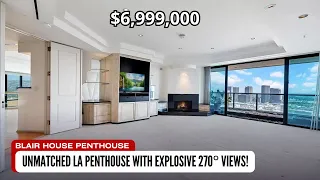 Unmatched Penthouse with 270° Views from Catalina to Hollywood Hills | Blair House, Los Angeles