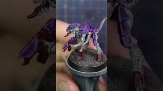 Speedpaint Tyranid Hive Fleet Leviathan for #new40k with Contrast Paint!