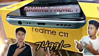 Realme c11 unboxing | rich green | 2/32 variant |  best budget smartphones