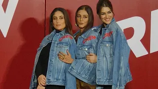 Crew Official Trailer Launch l Complete Event | Kareena Kapoor, Tabu, Kriti Sanon