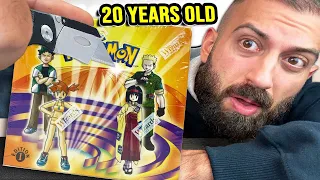 Opening Pokemon Cards But It's A 20 Year Old Sealed Box!